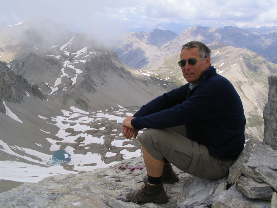 Pause auf dem Mont Pelat